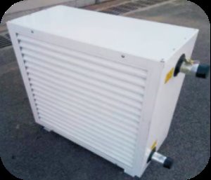 Ventilátor na ohřev vody